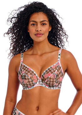 Biustonosz Freya ROSE BLOSSOM AA402402MUI Uw Plunge Bra Multi