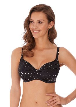 Biustonosz kąpielowy Freya JEWEL COVE AS7231BLK Uw Sweetheart Bikini Top Black