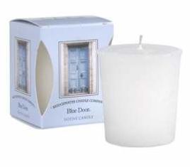 Mała świeczka zapachowa Votive Bridgewater Candle BLUE DOOR