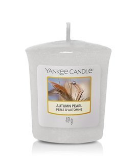 Mała świeczka zapachowa Votive Yankee Candle AUTUMN PEARL