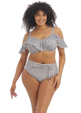 Strój kąpielowy Elomi Swim CHECKMATE ES800306GYL (38H, 38HH) + ES800372GYL (44)