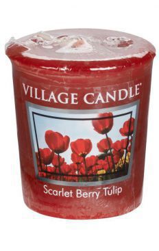 Votive świeczka zapachowa Village Candle Scarlet Berry Tulip