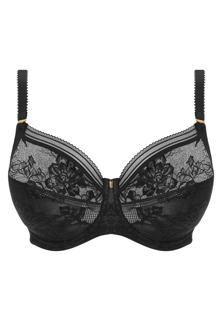 Biustonosz Fantasie FUSION LACE FL102301BLK Uw Full Cup Side Support Bra Black