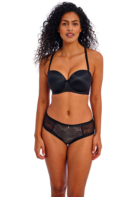 Biustonosz Freya DECO AA4233BLK U/w Moulded Strapless Bra Black