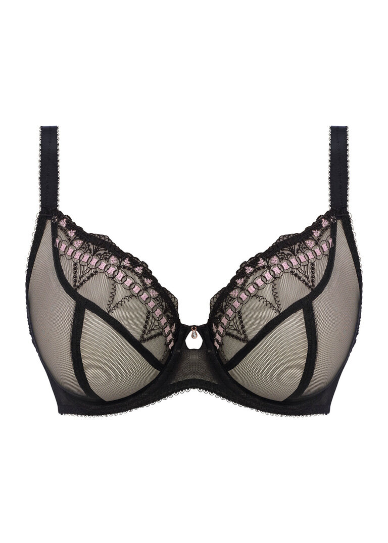 Biustonosz Freya LOVELAND AA401002BOR Uw Plunge Bra Boudoir Noir