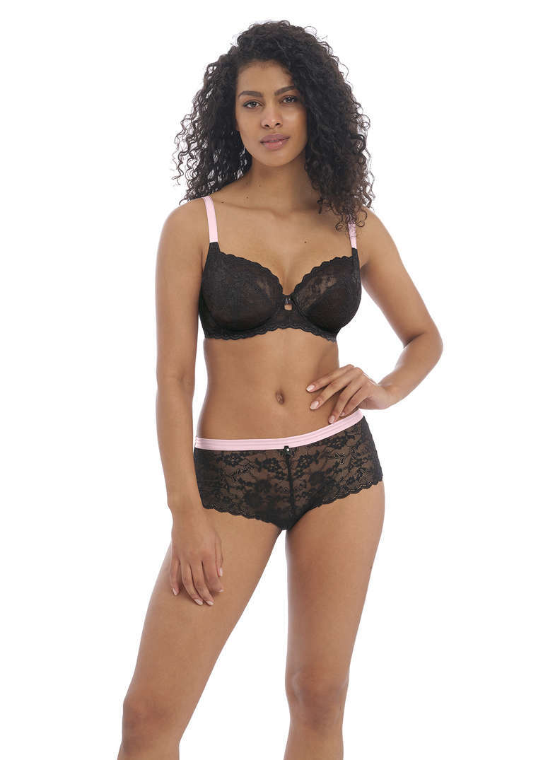 Biustonosz Freya OFFBEAT AA5452BLK Uw Plunge Bra Black