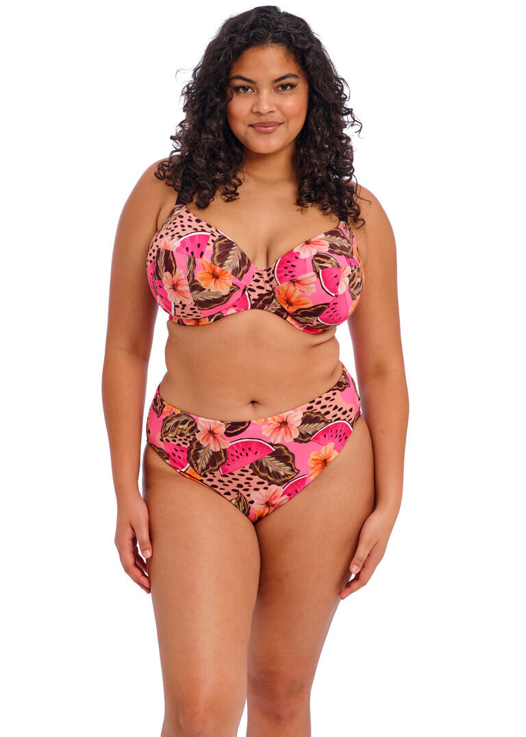 Figi kąpielowe Elomi Swim CABANA NIGHTS ES801672MUI Mid Rise Bikini Brief Multi