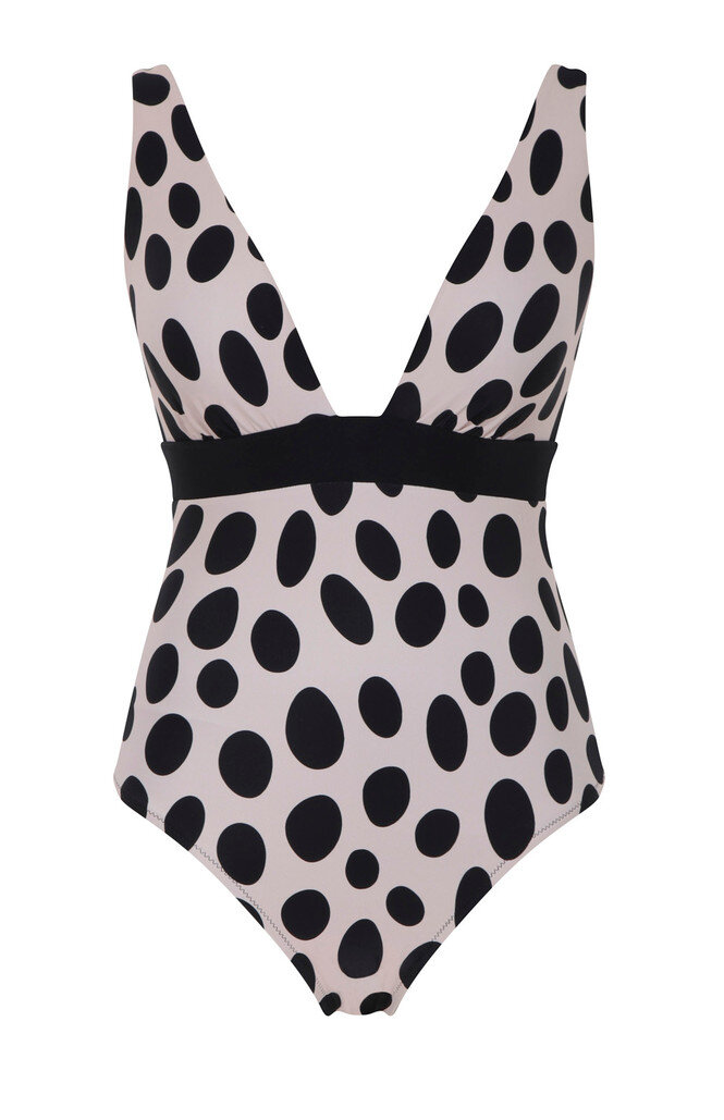 Strój kąpielowy jednoczęściowy Panache Swim AMALFI TAYLOR SW1760 Taylor Non Wired Plunge Swimsuit Amalfi Print