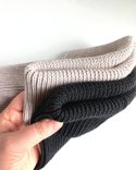 Beanie czapka z wełny merino VARELLA 100% Baby Merino 23 Jasny Beż