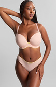 Biustonosz Cleo Panache FAITH 10666 Moulded Plunge Latte