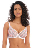 Biustonosz Freya FESTIVAL VIBE AA5621WRL Uw High Apex Bra White Coral