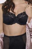 Biustonosz Panache Superbra ENVY 7285 Full Cup Black