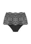 Figi Fantasie LACE EASE FL2330BLK Invisible Stretch Full Brief Black 