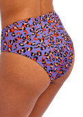 Figi kąpielowe Freya Swim SANTIAGO NIGHTS AS205678LED High Waist Bikini Brief Leopard