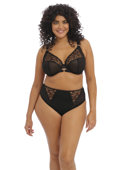 Wysokie figi plus size Elomi NAMRAH EL301353BLK High Leg Brief Black