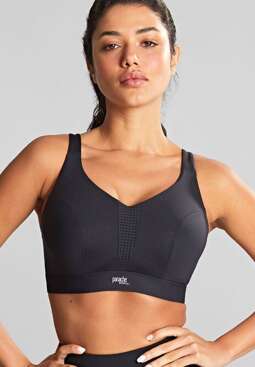 Biustonosz Panache Sport ULTRA PERFORM 5022 Non Padded Sports Wired Bra Black