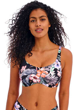 Biustonosz kąpielowy Freya Swim KAMALA BAY AS205314MIH Uw Bralette Bikini Top Midnight