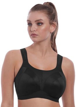 Biustonosz sportowy Freya Active DYNAMIC AC4014JET Non Wired Sports Bra Jet