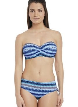 Figi kąpielowe Fantasie LA MANGA 6459 Mid Rise Adjustable Leg Brief Pacific