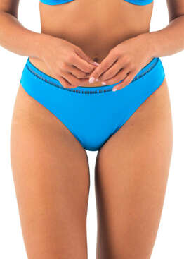 Figi kąpielowe Fantasie Swim EAST HAMPTON FS502872BDA Mid Rise Bikini Brief Blue Diamond