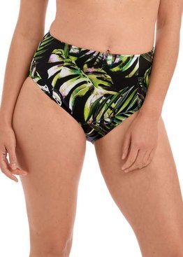 Figi kąpielowe Fantasie Swim PALM VALLEY FS6767BLK High Rise / High Leg Brief Black