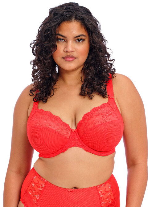 Biustonosz Elomi CHARLEY EL4382SAL Uw Plunge Bra - Stretch Salsa