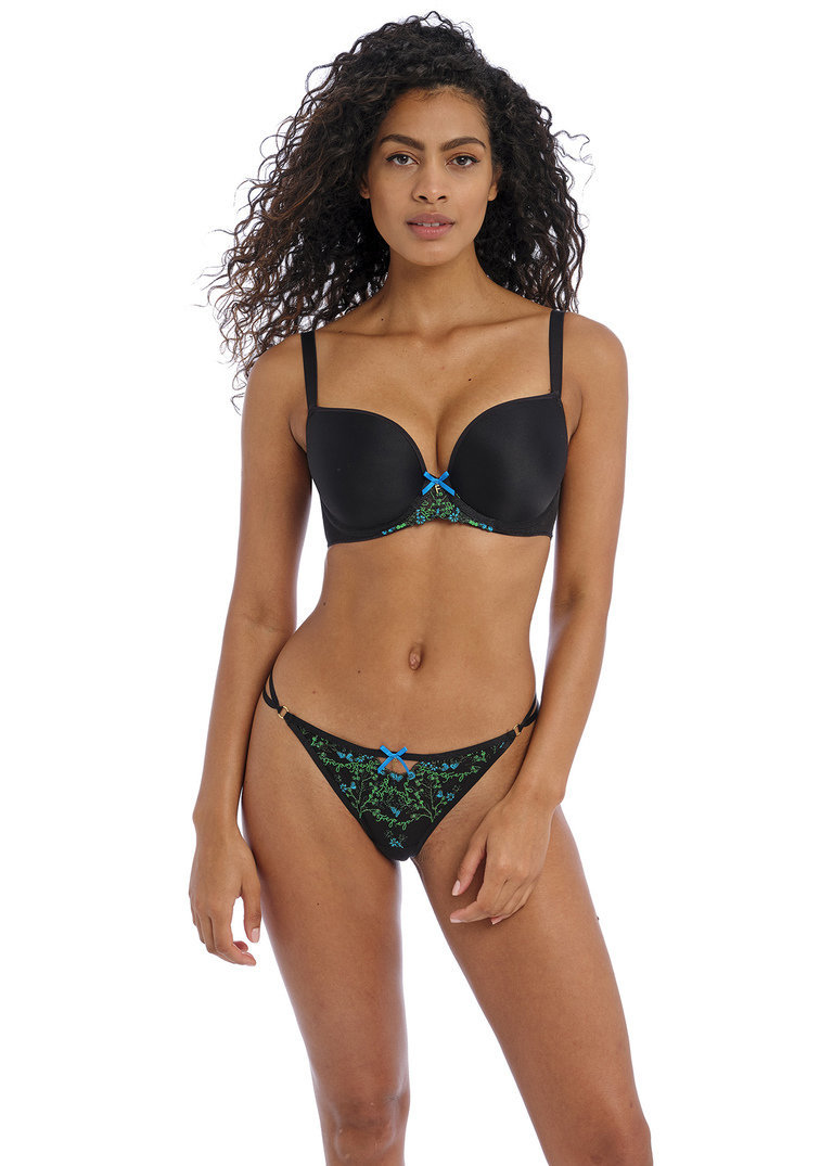 Biustonosz Freya SHOW-OFF AA401631BLK Uw Moulded Plunge T-shirt Bra Black