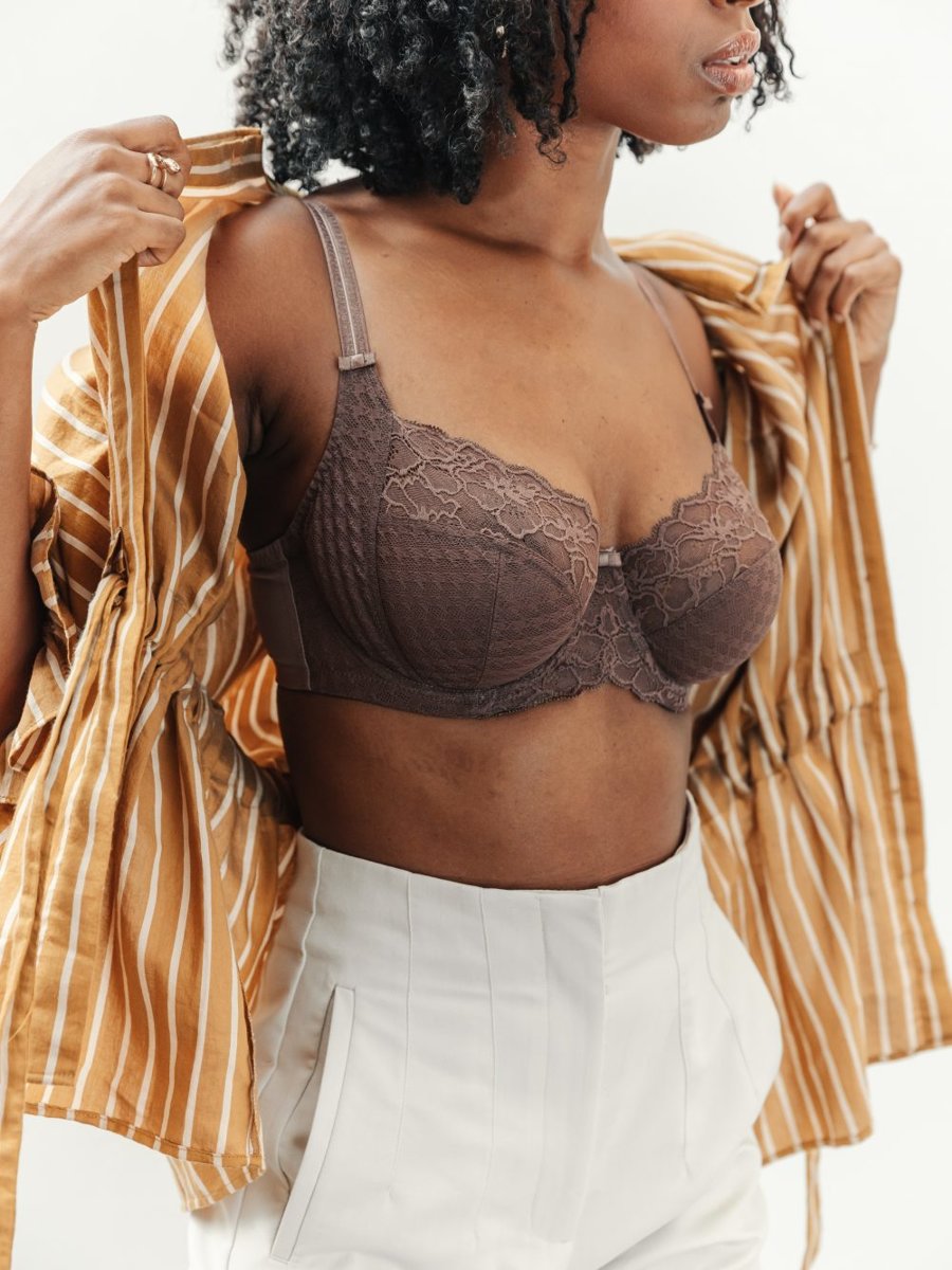 Biustonosz Panache Superbra ENVY 7285 Full Cup Chestnut