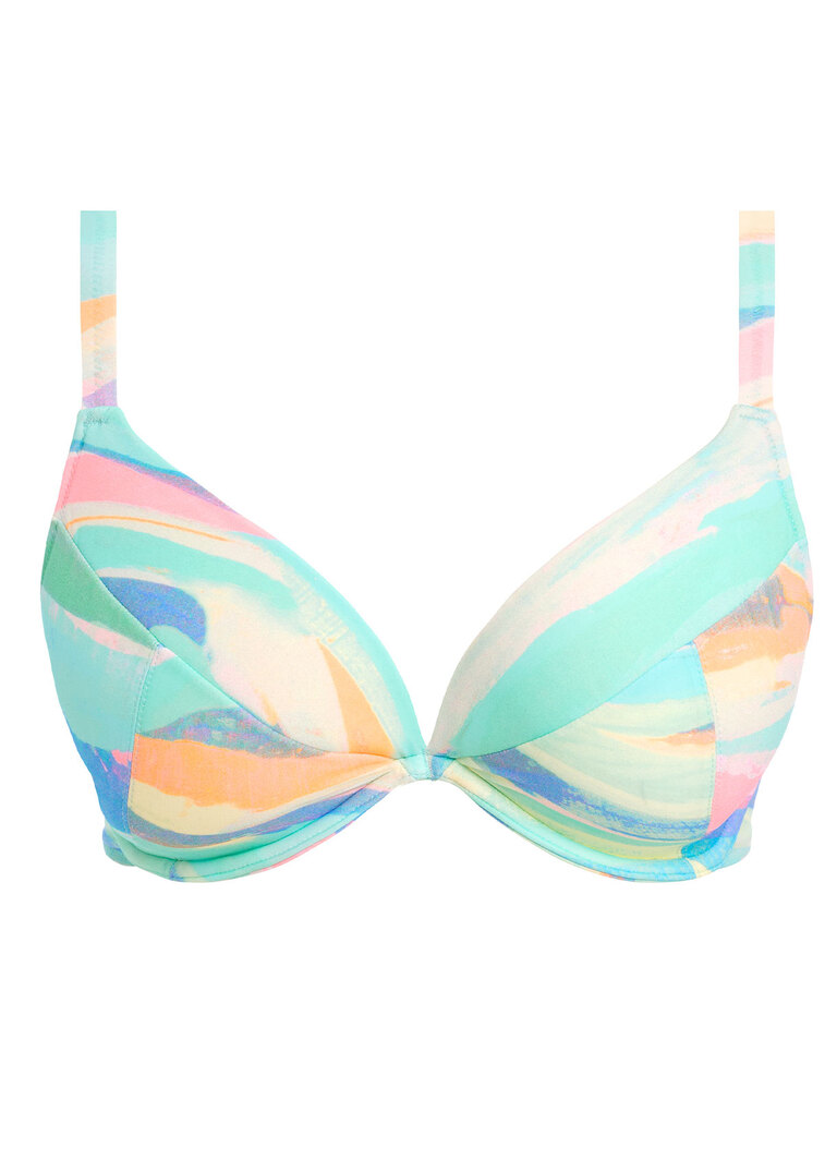 Biustonosz kąpielowy Freya Swim AS204827AQA SUMMER REEF Uw Plunge Bikini Top Aqua