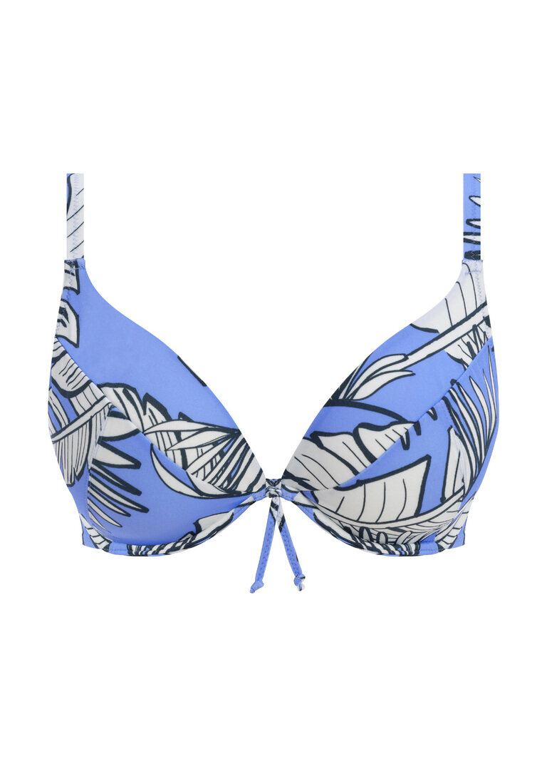 Biustonosz kąpielowy Freya Swim MALI BEACH AS205127COR Uw Plunge Bikini Top Cornflower