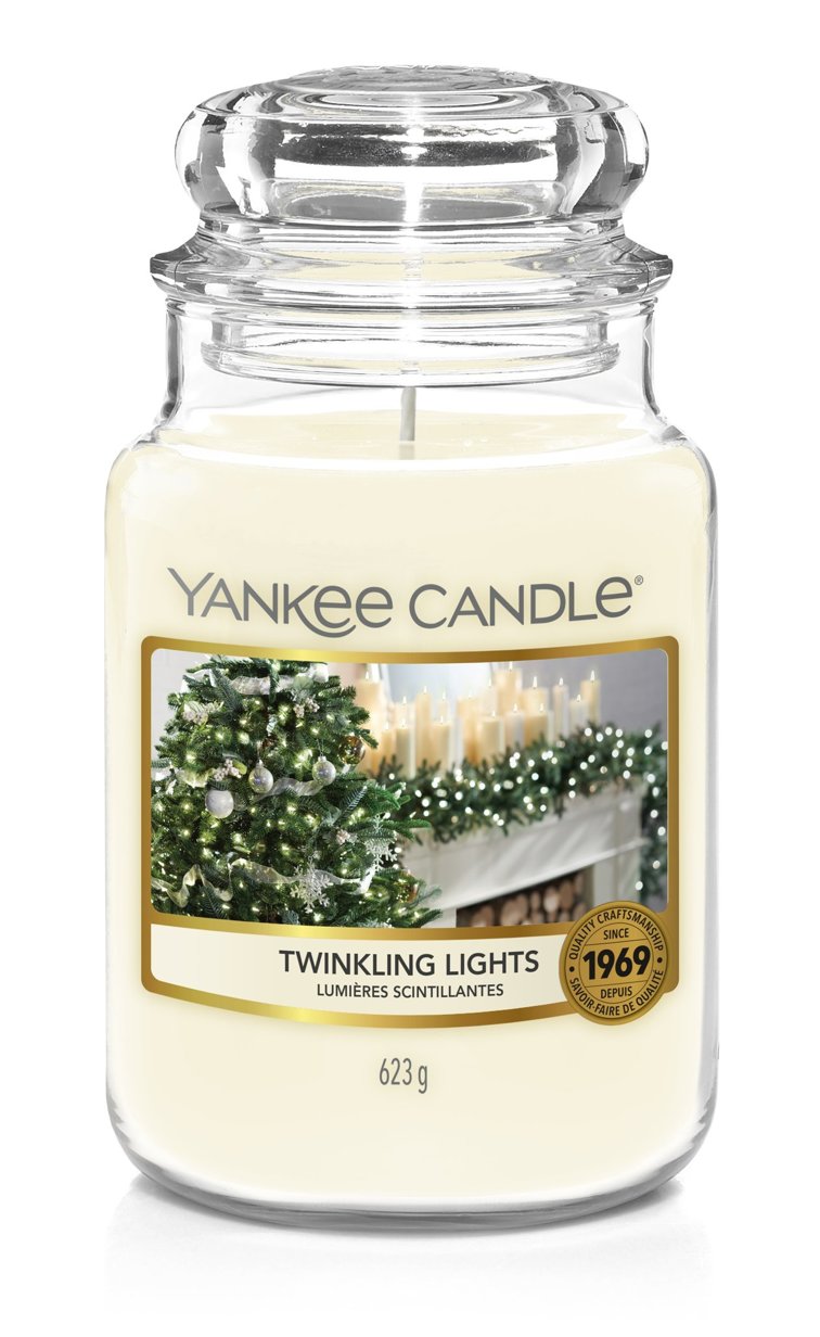 Duża świeca zapachowa Yankee Candle TWINKLING LIGHTS