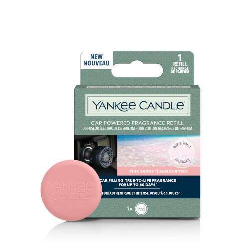 Elektryczny odświeżacz do samochodu - uzupełniacz Yankee Candle PINK SANDS™