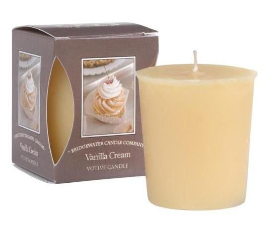 Mała świeczka zapachowa Votive Bridgewater Candle VANILLA CREAM