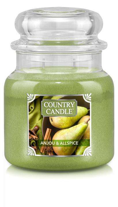 Średnia Świeca Zapachowa Country Candle ANJOU & ALLSPICE