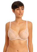 Biustonosz Freya TAILORED AA401121NAE Uw High Apex Plunge Bra Natural Beige