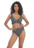 Biustonosz kąpielowy Freya Swim CHECK IN AS201913MOM Uw High Apex Bikini Top Monochrome