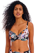 Biustonosz kąpielowy Freya Swim KAMALA BAY AS205302MIH Uw Plunge Bikini Top Midnight