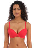 KOMPLET - Biustonosz FREYA SIGNATURE Chilli Red 34F + brazyliany L