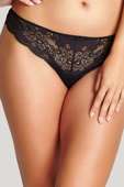 Stringi Panache CLARA 7259 Thong Charcoal/Black