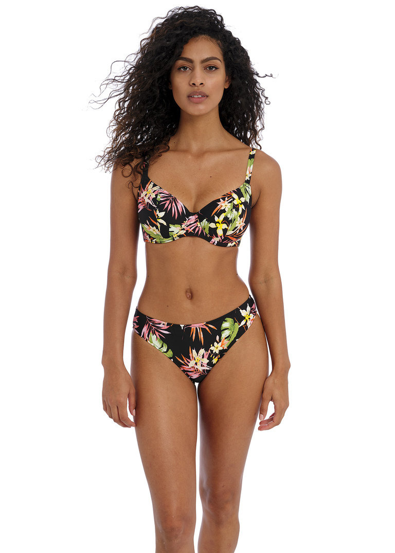 Biustonosz kąpielowy Freya Swim SAVANNA SUNSET AS204102MUI Uw Plunge Bikini Top Multi