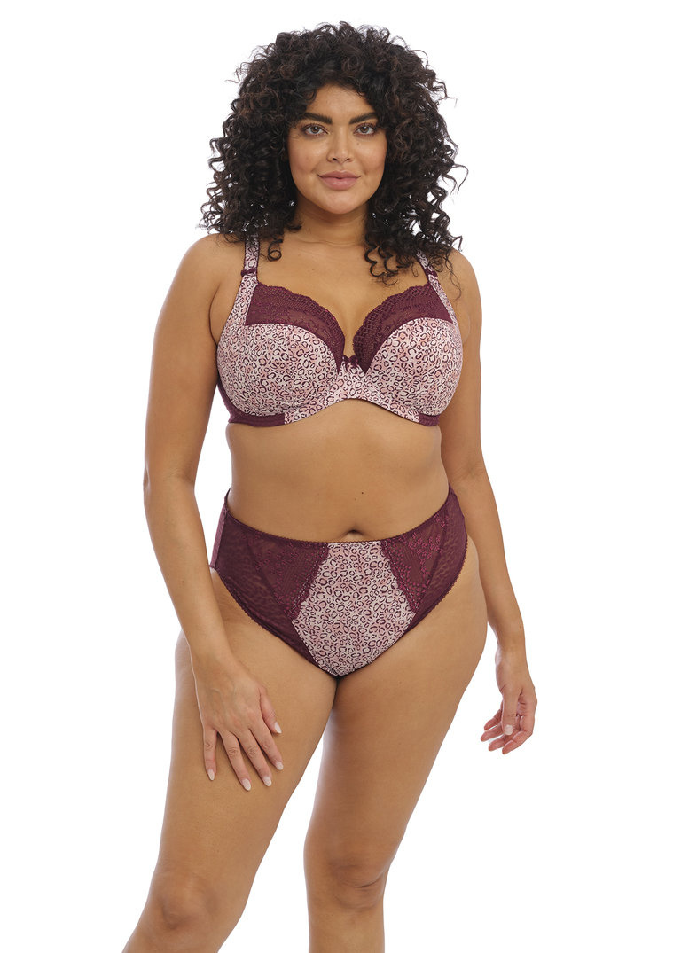 Biustonosz Elomi LUCIE EL4490ALN Uw Plunge Bra - Stretch Aleutian 