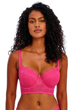 Biustonosz Freya FANCIES AA1014HOK Uw Longline Bra Hot Pink