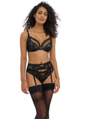 Pas do pończoch FREYA FATALE AA401491NOR Suspender Noir