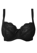 Biustonosz Freya FANCIES AA1012BLK Uw Balcony Bra Black