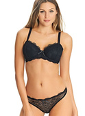 Biustonosz Freya FANCIES AA1013BLK Uw Padded Half Cup Bra Black