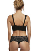 Biustonosz Fantasie BRONTE FL2063BLK Uw Side Support Longline Black