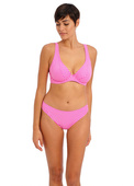 Biustonosz kąpielowy Freya JEWEL COVE AS7230SRA Uw High Apex Bikini Top Stripe Raspberry