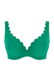 Biustonosz kąpielowy Panache Swim SPIRIT SW1784 Lauren Plunge Bikini Top Verde