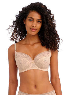 Biustonosz Freya VIVA Lace AA5641LNB Uw Side Support Bra Natural Beige