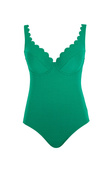 Strój kąpielowy jednoczęściowy Panache Swim SPIRIT SW1780 Rita Plunge Swimsuit Verde